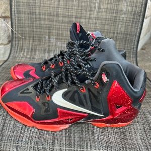 Nike Lebron 11 Red & Black
